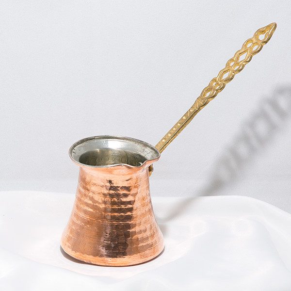 X-large Traditional Turkish Coffee Copper Pot Ekstra Large Bakir Kahve Cezvesi Ibrik Briki ...
