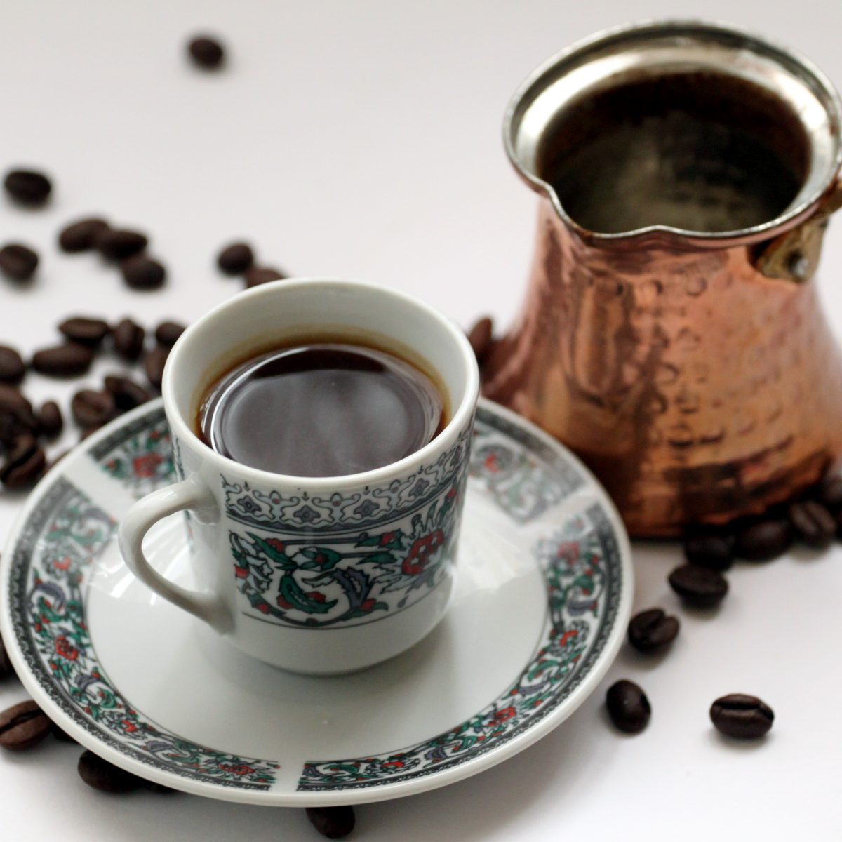 Turkish Coffee Preparation Toronto Canada United States Greek Coffee