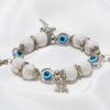 Turkish Canada Evil Eye Bracelet White Malocchio Mau Olhado Charm Toronto Canada Nazar Boncugu Bileklik Kanada Toronto United States Ottawa Montreal Quebec Laval Vancouver Edmonton New York California Mississauga Kitchener Hamilton Halifax New York California Niagara Falls