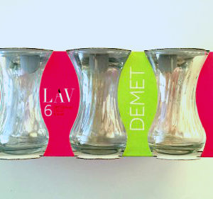 Gurallar Lav Demet Turkish Tea Glass Art Craft Gift Set Turk Cay Bardagi Hediye Seti Lav Doga Toronto Canada United States Ottawa Montreal Quebec Laval Vancouver Edmonton New York California Mississauga Kitchener