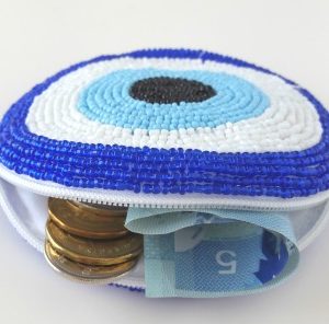 Turkish Canada Evil Eye Bag Wallet Blue Toronto Canada Nazar Boncugu Canta Cuzdan Kanada Toronto United States Ottawa Montreal Quebec Laval Vancouver Edmonton New York California Mississauga Kitchener Hamilton Halifax New York California Niagara Falls
