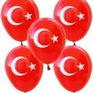 Turkish Flag Balloon With Turkish Flag Turk Bayrakli Balon Toronto Canada Kanada United States Ottawa Montreal Quebec Laval Vancouver Edmonton New York California Mississauga Kitchener Hamilton Halifax New York California Niagara Falls Richmond Brampton Niagara