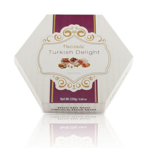 Hacizade Turkish Delight Mix Nuts Almond Pistachio Hazelnut Walnut Hacizade Samfistigi Findik Ceviz Badem Toronto Kanada Canada United States NewYork Montreal Quebec Laval Vancouver Edmonton Kitchener Vaughan Mississauga Ajax Hamilton Brampton