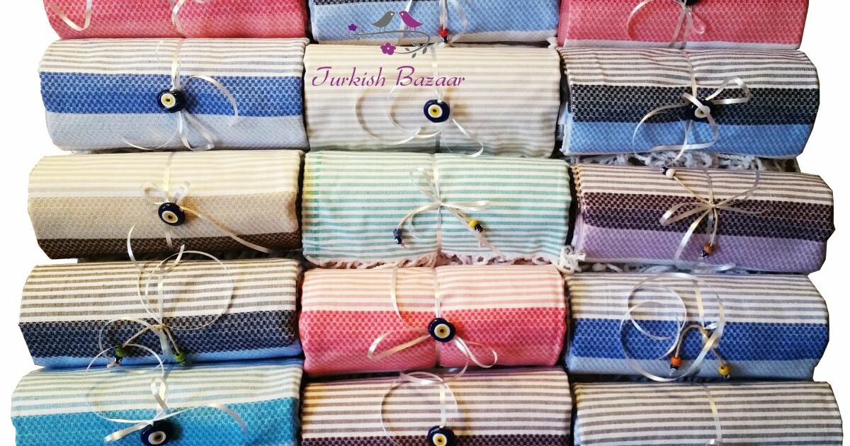 Buldan Denizli Luxury Turkish Bath Hammam Peshtemal (Fouta)