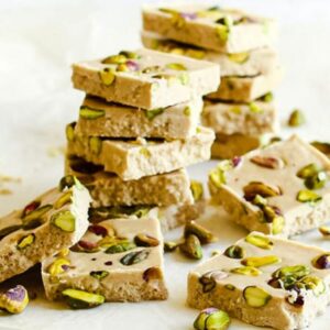 pistachio halva