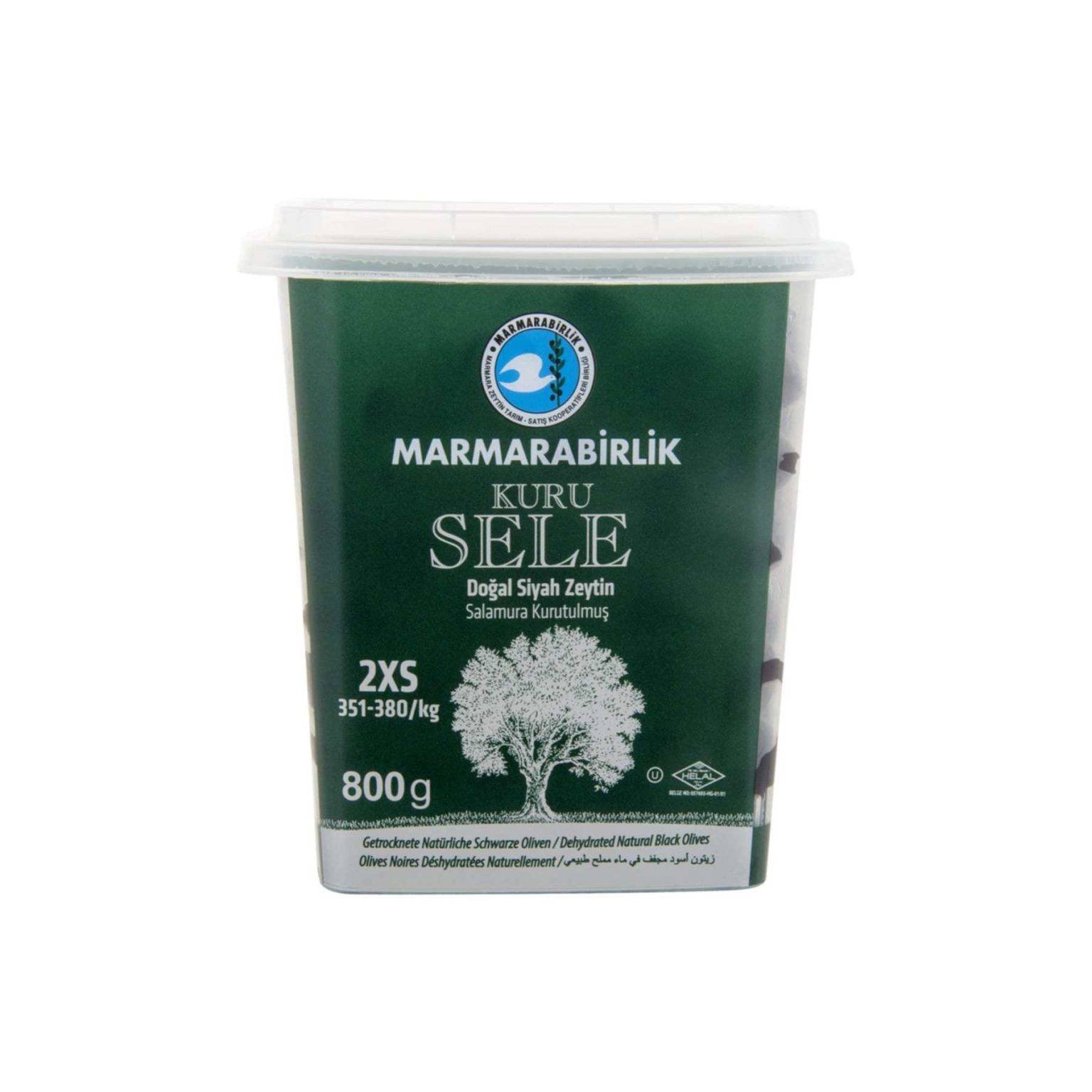 Delicious Turkish Dehydrated Black Olives 800g Canada