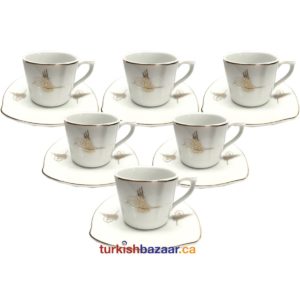 Ottoman Tughra Turkish Coffee Cup