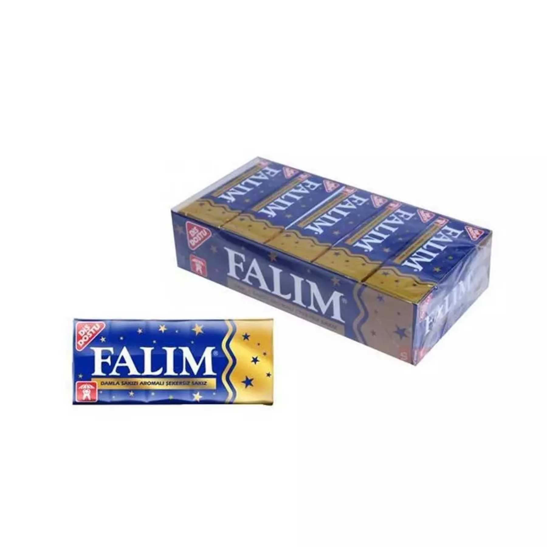  Falim 100 Pieces Sugar Free Chewing Gum-Damla Sakizli