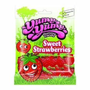 Yumy Turkish Halal Candy Strawberries 128g