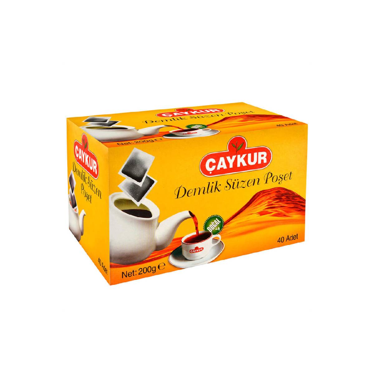 Caykur Black Tea Bags for Tea Pot (40 pcs) - CY40X