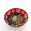 turkish ceramic plate red 8cm