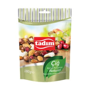 Natural mixed nuts dried fruit