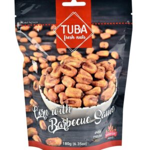 Corn with barbeque