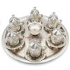 Turkish Coffee Set Silver