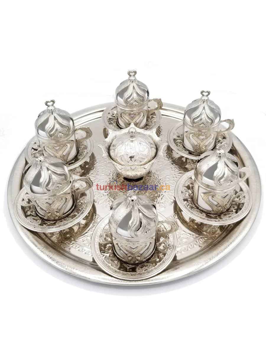 Turkish Coffee Set | Premium & Rich Design | Turkish Bazaar