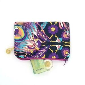 turkish floral design purse