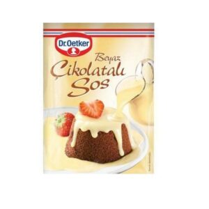 white chocolate sauce