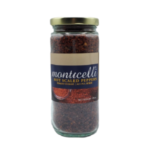 hot scaled peppers monticelli 250g